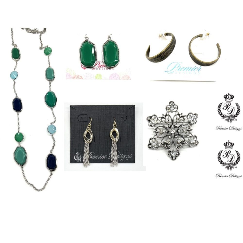 50 Piece Resale lot Premier Designs Necklaces and Earrings-Wholesale - Picture 3 of 4